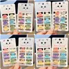 Clip de moda coreana transfronterizo tamaño pequeño color polvo de oro pinza para el pelo seis clips de macarrón mini accesorios para el pelo