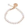 Pulsera de la suerte de perla de agua dulce de suministro directo de fábrica, moda para niñas, pequeña Qing, joyería al por mayor de primavera verano