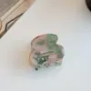 Ácido Acético Pinza Garra Linda Flequillo Pasador Pequeño Mini 2.5cm Hueco estilo Ins Chica Accesorios para el Cabello para Mujeres