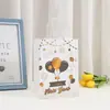 Bolsa de Doces para Festa de Aniversário Bolsa de Presente Bolsa de Papel Kraft Bolsa para Embalagem de Presente de Ano Novo Bolsa de Compras Atacado Bolsa Tote