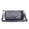 Bolsa de viaje cilíndrica de un hombro bolsa deportiva bolsa de fitness bolsa de equipaje personalizada bolsa de boxeo personalizada logo personalizado