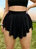 Pantalones cortos deportivos de talla grande para mujer, nuevos de primavera-verano, transfronterizos europeos y americanos, de corte holgado para correr, ropa para el hogar, lencería sexy que estiliza la figura