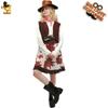 Big girl Western denim saia Halloween fantasia máscara Denim festa COS performance fantasia distribuição atacado
