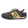 Zapatos Planos Versátiles de Suela Suave De-Xun 2026 Primavera/Otoño Moda Casual Zapatos Deportivos Ocultos para Aumentar la Altura Zapatos Retro Americanos Forrest Gump