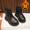 Botas Martin para meninas, nova coleção outono/inverno 2026, botas infantis, botas de equitação estilo britânico, sola macia, botas antiderrapantes para atividades ao ar livre para bebês meninas