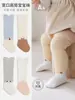 Calcetines nuevos para bebé hasta la rodilla, calcetines de algodón de pelo largo, calcetines para niños para otoño e invierno, calcetines para bebé de tubo largo Clase A, calcetines hasta la rodilla para recién nacidos