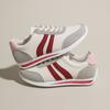 Zapatos Blancos de Moda Magic Export 2025 Otoño e Invierno Nuevos Zapatos Casuales de Punta Redonda Estilo Coreano Modernos Zapatos para Entrenamiento Moral Estudiantil para Mujeres
