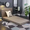 Colchón plegable alfombrilla de suelo colchoneta para dormir tatami estudiante individual portátil oficina descanso para comer alfombrilla gruesa de esponja