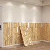 Adesivos de Parede Autoadesivos Mármore Imitação, Painéis de Alumínio-Plástico Ranhurados, Adesivos Decorativos para Casa, Papel de Parede para Reforma de Parede de Fundo da Sala de Estar