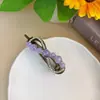 Nuevo Pasador Retorcido con Perlas de Pedrería Estilo Chino para Mujer, Accesorio de Lujo para el Cabello, Exquisito Pinza de Garra para la Parte Posterior de la Cabeza