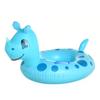 Anillo de natación inflable portátil y grueso para niños de 3 a 6 años, con diseño de animales, antivuelco, disponible en stock.