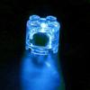 Partículas pequeñas 2*2 lámpara redonda de bloques de construcción accesorios rompecabezas DIY juguete de bloques de construcción luces LED flash coloridos accesorios de juguete