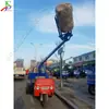 Máquina Cargadora de Fardos de Heno Agrícola Máquina Cargadora Automática de Recogida de Fardos de Heno Puede Cargador de Maíz de Granja Rotatorio 360 grados