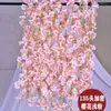 Trepadeiras Simuladas de Flor de Cerejeira para Sala de Estar, Casa, Escritório, Decoração de Casamento, Flores Artificiais Enroladas em Tubos, Trepadeiras Plásticas Atacado