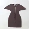 LOV Saco de Dormir Swaddle para Bebê Fibra de Bambu Verão Anti-Susto Envoltório Asa Elástica para Bebê Saco de Dormir 0.2T