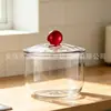 Frasco de almacenamiento tarro de dulces Dopamine snacks caja de granos enteros frasco de almacenamiento para té de cáscara de mandarina seca recipiente de almacenamiento