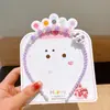 Set de Joyería de Collar Infantil Transfronterizo, Pulseras de Cuentas de Colores, Diademas de Dibujos Animados, Pendientes, Accesorios de Princesa para Niñas