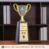 Trofeo Popular de Estrella de Cinco Puntas de Aleación de Zinc Chapado en Metal Premios Artesanía Metálica Adorno de Estrella Insignia
