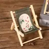 Soporte para Teléfono Móvil Silla de Playa Creativa Soporte Perezoso para Teléfono Móvil Silla Pequeña Soporte de Escritorio para Teléfono Móvil Adornos Lindos de Escritorio
