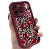 Capa de Silicone Cereja para Celular Apple 17P Mais Vendida no Site da Temu, Capa Protetora de Alto Valor para iPhone 18 Pro Max