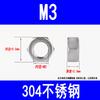 Tuerca de Acero Inoxidable 304, Tuerca Hexagonal Exterior, Tapa de Tornillo de Bloqueo, Estándar Británico y Americano M3M5M6M8M10M12M16M20