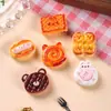 Galletas de Animales de Dibujos Animados Lindas, Juguetes de Comida de Resina, Accesorios Pequeños, Juguetes, Papelería, Accesorios, Juguetes Mini de Comida para Manualidades