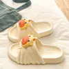 Zapatillas suaves y lindas de capibara Lulu para mujer, sandalias de piscina casuales ultraligeras y duraderas de EVA para el hogar y uso al aire libre