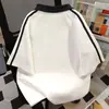 Camiseta de Manga Corta con Cuello Polo Estilo Coreano para Hombres y Mujeres, Verano Holgada, Moda Versátil de Gama Alta Blanca, Tops de Pareja, Estilo Ins