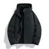 Chaqueta de Trekking Tres en Uno Estilo Bo Tong para Hombres y Mujeres con Forro Polar Resistente al Viento Impermeable Ropa para Exteriores Entrada al Tíbet Ropa de Montañismo Chaqueta Softshell