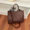 Bolsa tote grande de capacidade, simples e retrô, para mulheres, nova coleção outono 2026, bolsa de ombro casual e elegante, adequada para escola e trabalho