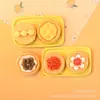 Juguete de Comida Miniatura Simulada Huevo Tarta Accesorios de Resina Pegamento de Crema Joyería DIY Adornos Fruta Postre Accesorios Creativos