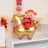 Cofrinho Ornamentado para Impulsionar Dinheiro, Ano do Cavalo, Mascote de Escritório Estilo Chinês, Presente Criativo de Ano Novo, Dropshipping Disponível