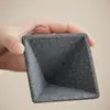 Conjunto de Filtros de Chá Quadrados para Uso Doméstico, Coador Quadrado para Folhas de Chá, Filtro de Café, Conjunto de Chá Kung Fu, Divisor de Chá