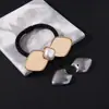 Yingyi Joyería DIY Brocado Song Base para Pasador de Pelo Cuerda para el Cabello con Cubierta Pasador de Lazo Cuerda para el Cabello Estilo Nacional Material para Tocado