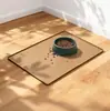 Directamente del fabricante, tapete para alimentar mascotas apto para gatos y perros, fácil de limpiar, a prueba de derrames, silicona de grado alimenticio, tapete de alimentación aislado