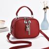Nuevo Bolso Cuadrado Pequeño Bolso Redondo Pequeño Bolso de Hombro Bolso Transfronterizo Gran Capacidad Transfronterizo Combinable Bolso Cruzado de Alto Valor para Mujer