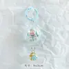 Novo Pingente de Cordão para Celular Porquinho Fofo Versátil Feminino Chaveiro Sino de Vento com Pom-pom Ornamento para Mochila Venda por Atacado
