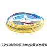 Fita de LED 12V COB corte arbitrário 8MM 300 luz 5MM 400 luz 1 luz 1 corte barra de luz brilhante luminosa uniforme