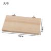 Pássaro Plataforma de Madeira Maciça Papagaio Brinquedo Pedal Pele de Tigre Xuan Feng Papagaio Suprimentos Acessórios de Gaiola de Pássaro Suprimentos de Pássaros