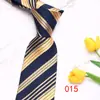 Leel nova gravata listrada 8cm moda masculina para negócios poliéster gravata de mão multicolorida opcional fabricantes de gravatas