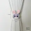 Criativo Desenho Animado Pequeno Animal Pelúcia Boneca Boneca Cortina Tiras Cordas Tiras Decoração Casa Quarto Atacado