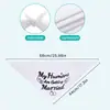 Bandanas Exclusivas Transfronteiriças para Pets Lenços para Pets Festa Meus Humanos Vão Casar