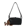Bolsa para Bento Box Estilo Coreano Bolso Trendy para Debajo del Brazo Bolso de Mano Color Sólido para Mujer Bolso de Hombro Bolso Cruzado Versátil Primavera Verano