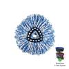 Mopa Triangular Giratoria Manos Libres para el Hogar, Paño de Mopa Engrosado, Accesorios de Repuesto para Mopa, Venta al por Mayor Universal Transfronteriza