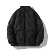 Jaqueta de Algodão Explorer para Homens, Jaqueta Baseball Estilo Coreano de Inverno, Casaco de Algodão Quente Engrossado, Jaqueta Acolchoada de Algodão Casual Tendência Oversized