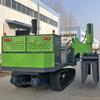 Máquina automática de encofrado deslizante para bordillos Juren, máquina de encofrado deslizante para bordillos de hormigón sobre orugas, máquina de encofrado deslizante para arcenes de carreteras
