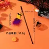 Bastão de Gato Novo de Halloween Transfronteiriço, Nova Lanterna de Abóbora Aranha de Olhos Grandes, Brinquedo Interativo de Auto-Prazer para Gatos
