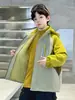 Chaqueta 3 en 1 para Niños, Gruesa con Capucha a Prueba de Viento y Cálida para Otoño e Invierno, Chaqueta de Esquí para Exteriores para Niños