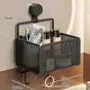 Estante de Ventosa para Baño Estante de Almacenamiento de Pared sin Taladro para Baño Cesta Colgante para Lavabo de Pared de Inodoro