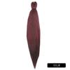 Pelucas de Fibra Sintética de Baja Temperatura de Colores Vivos Trenzas Grandes al por Mayor para Mujeres Trenzas Esponjosas Africanas Extensiones de Cabello Ez Cola de Caballo